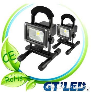 10w/20w led rechargaeble floodlight, portable floodlight, walking ligh
